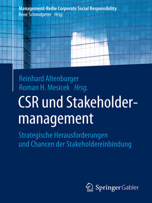 cover image of CSR und Stakeholdermanagement